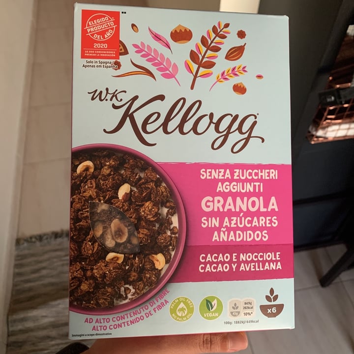 review photo of Kellogg's Muesli con cacao y avellanas shared by @mawars on 25 Jul 2020 - review