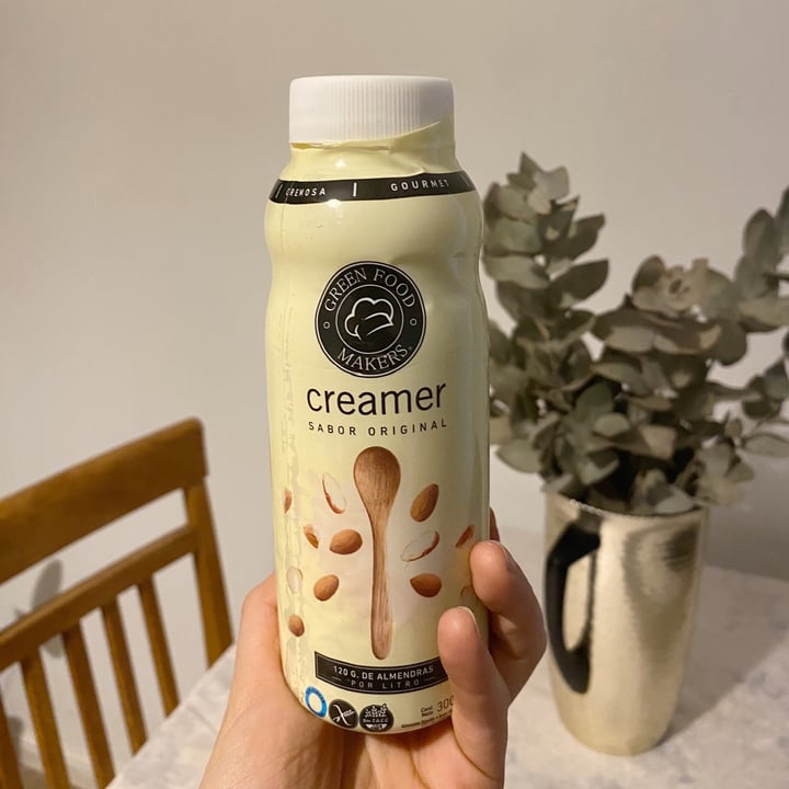 photo of Green Food Makers Creamer sabor Original shared by @camiasat on  21 Sep 2022 - review