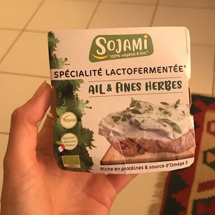 photo of Sojami Soja lactofermenté ail et fines herbes shared by @gretaboato on  29 May 2022 - review