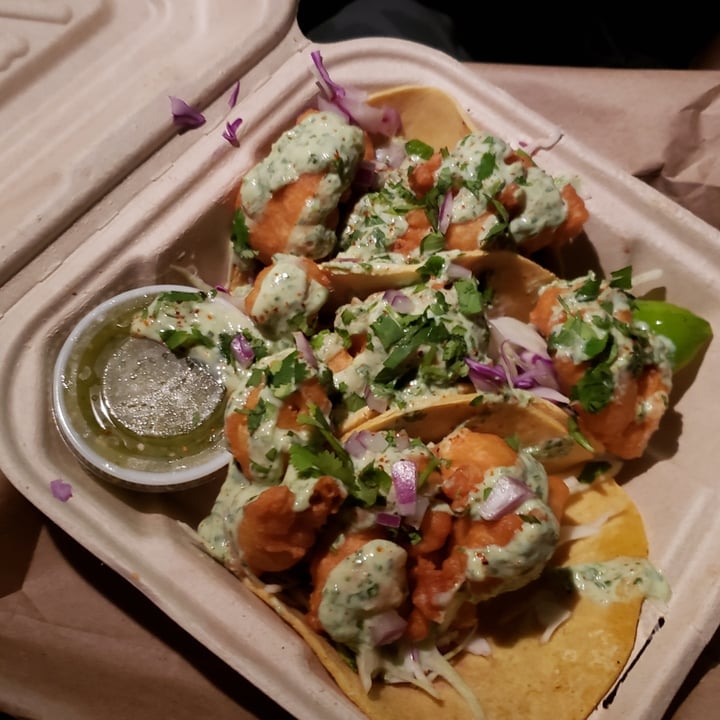 photo of Tucos Taco Lounge Green Goddess Cauliflower Tacos shared by @metalmel666 on  13 Jan 2022 - review