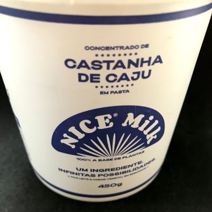 photo of Nice Milk Castanha de caju shared by @pauloroberto1973 on  06 Oct 2021 - review