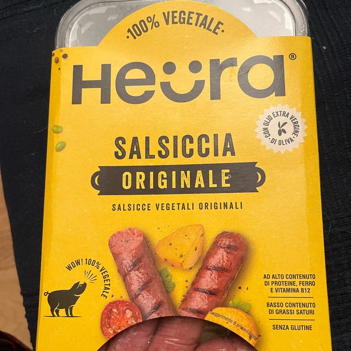 photo of Heura Salsiccia originale shared by @blondeidentity on  20 Oct 2022 - review