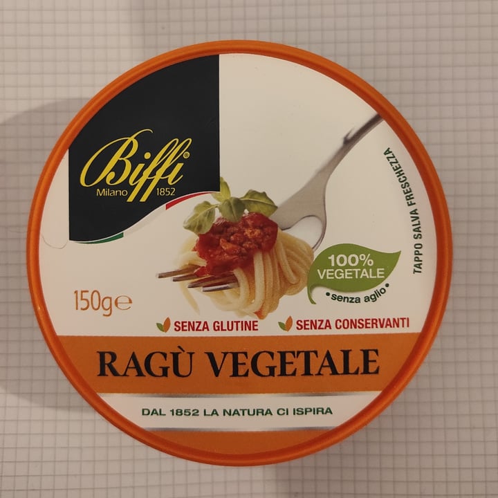 photo of Biffi Ragù vegetale shared by @leilatwo on  13 Jul 2022 - review