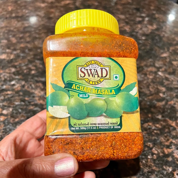 photo of SWAD Achar masala shared by @manjugarg on  20 Nov 2021 - review