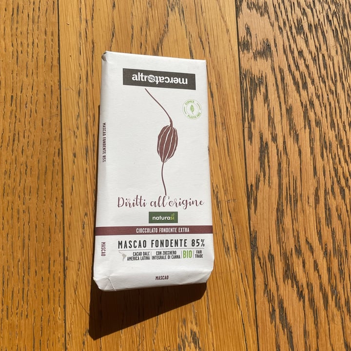 review photo of Altro mercato Mascao Fondente 85% shared by @manupopite on 01 Apr 2022 - review