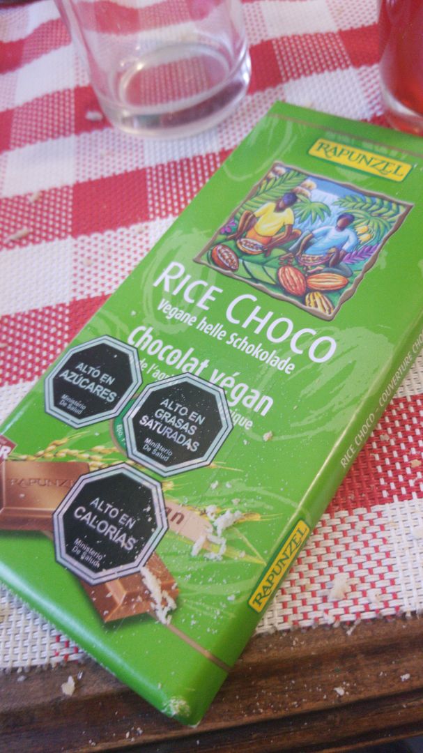 photo of Rapunzel Rice Choco shared by @beckyisvegan on  29 Mar 2020 - review