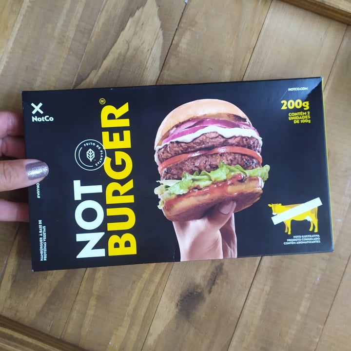 photo of NotCo Not Burger shared by @silbar on  19 Apr 2022 - review