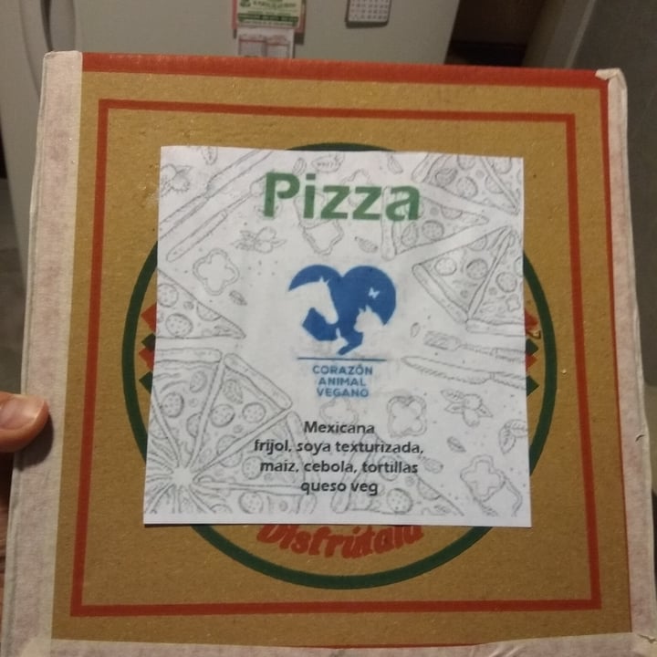photo of Corazón Animal Vegano Pizza Mexicana shared by @ndmuse on  15 Oct 2020 - review