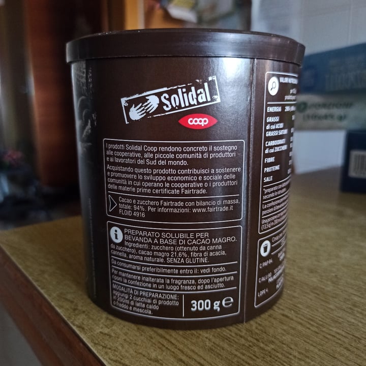 review photo of Solidal coop Bevanda al Cacao Magro shared by @aftermidnight08 on 15 Aug 2021 - review