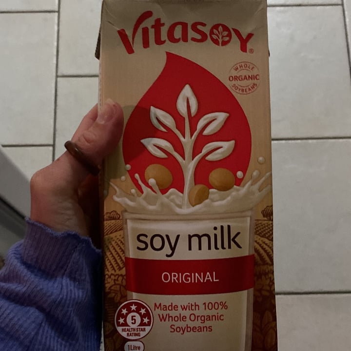 photo of Vitasoy Soy Milk Original shared by @ariellevegan on  25 Sep 2021 - review
