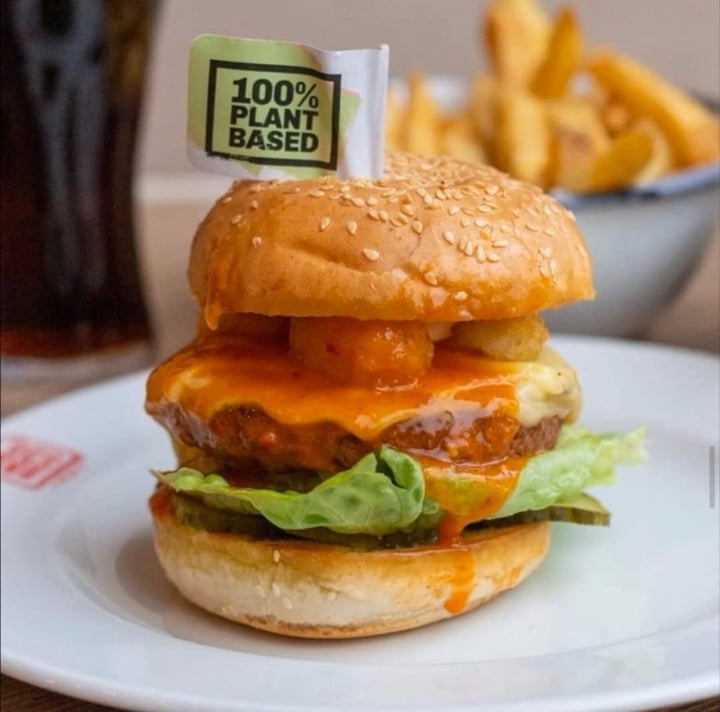 photo of Random burger Burger shared by @theloftcoffeehouse on  05 Mar 2020 - review
