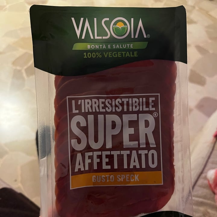photo of Valsoia affettato vegetale gusto speck shared by @girvinn on  03 Nov 2022 - review