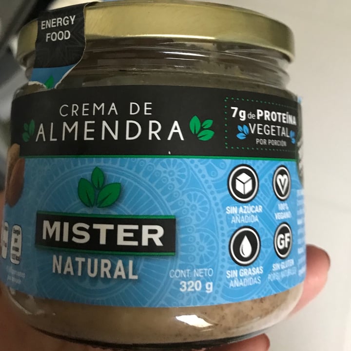 photo of Mister natural Crema de Almendra shared by @tiff2020 on  03 Oct 2020 - review