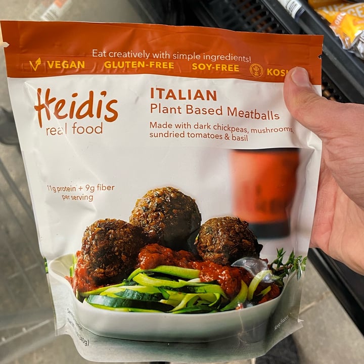 photo of Heidi’s Real Food Barbados Plant Based Meatballs shared by @crandazzo on  25 Nov 2021 - review