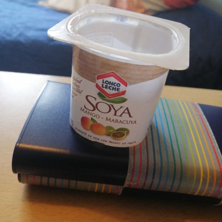 photo of Lonco Leche Alimento soya con trozos mango y maracuyá shared by @rosieie on  30 Mar 2020 - review