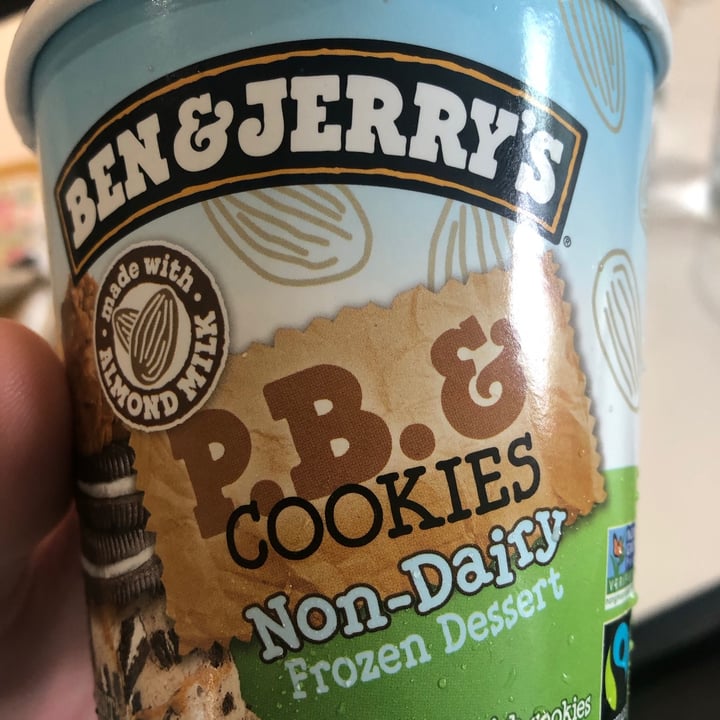 photo of Ben & Jerry's P.B. & Cookies Non-Dairy Frozen Dessert shared by @roryahern on  27 Jul 2021 - review