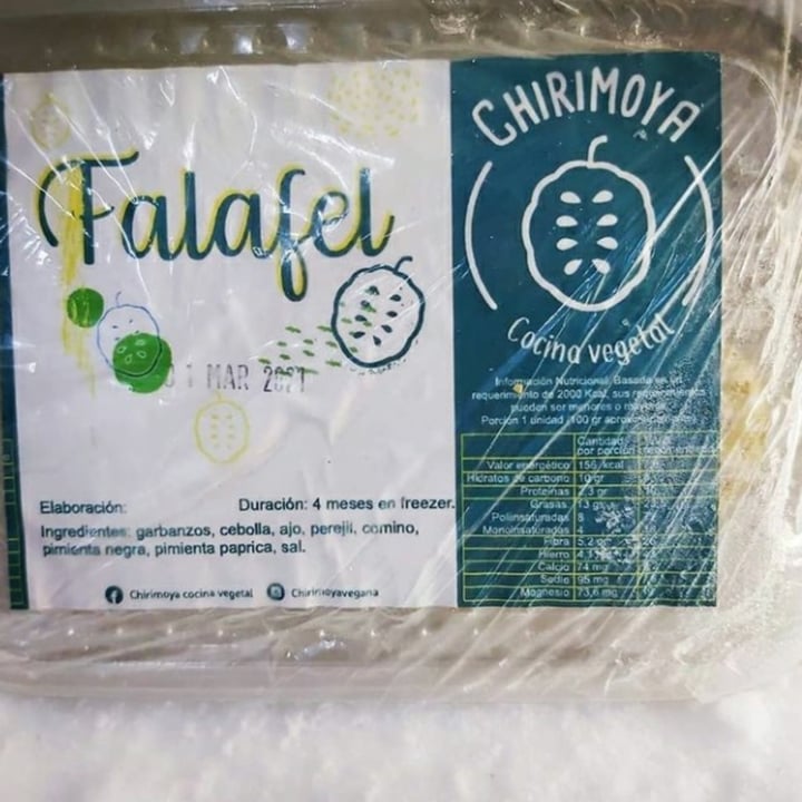 photo of Chirimoya Falafel shared by @juantoniolo on  22 Mar 2021 - review