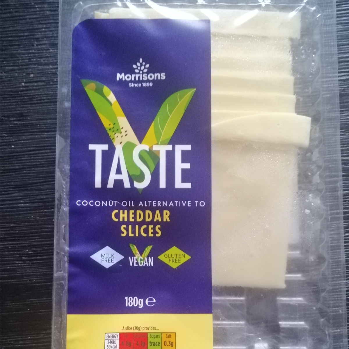 Morrisons Coconut oil alternative to cheddar slices Reviews abillion