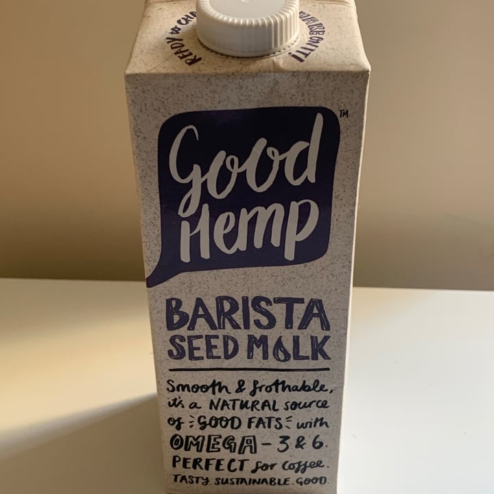 photo of Good Hemp Barista Seed Milk shared by @vegetabill on  28 Jan 2021 - review