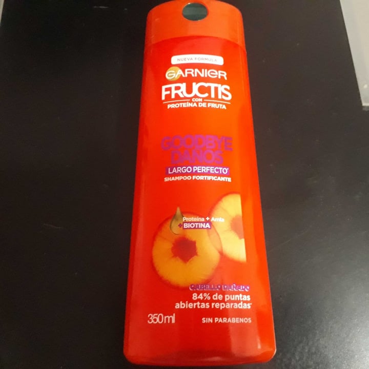 photo of Garnier Fructis Shampoo Goodbye Daños Largo Perfecto shared by @minnievegana on  27 Jun 2020 - review