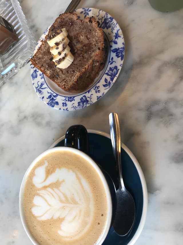 菜肴“Vegan Nutella Banana Bizcocho”的照片
