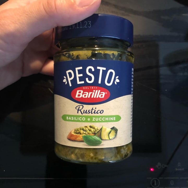 photo of Barilla Pesto Rustico Basilico e Zucchine shared by @raffamarini on  12 Sep 2022 - review
