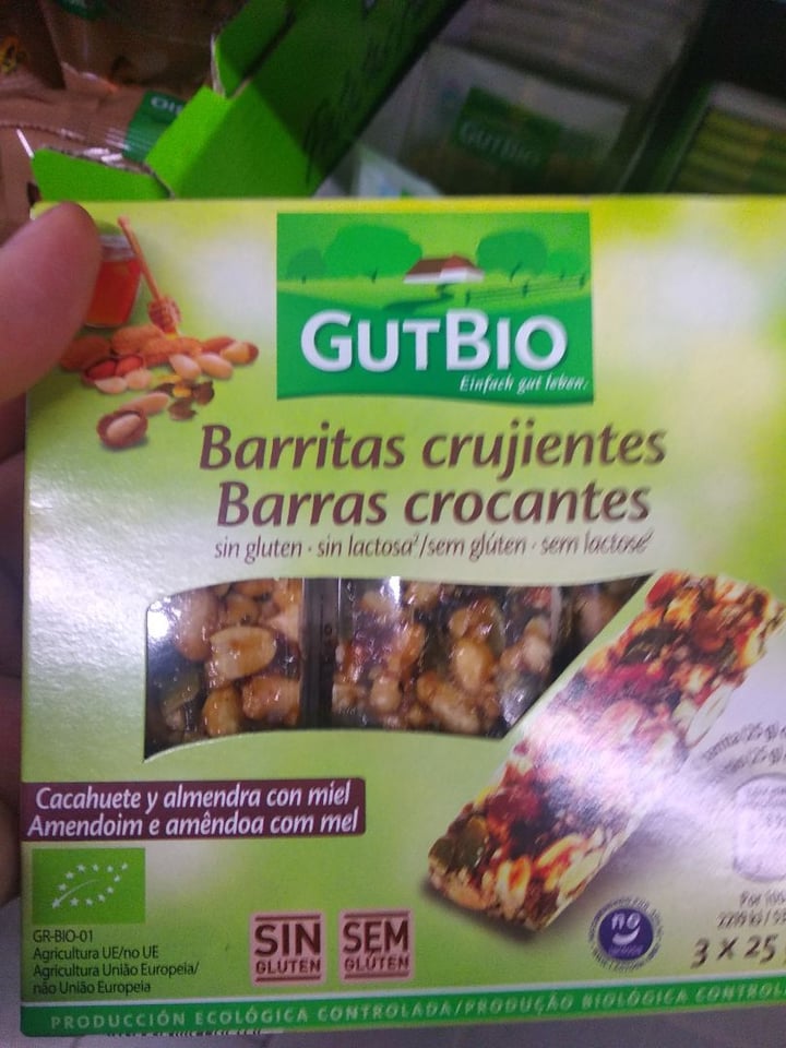 review photo of GutBio Barritas crujientes de cacahuete shared by @misi on 12 Mar 2020 - review