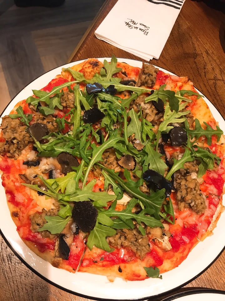 review photo of PizzaExpress Mushroom & Fennel Omnimince shared by @venetia on 30 Jun 2019 - review