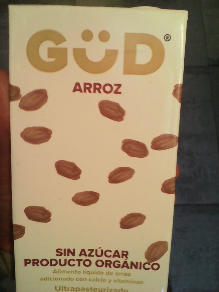 photo of GüD Alimento Líquido de Arroz Orgánico sin Azúcar shared by @israel1980 on  01 Mar 2021 - review