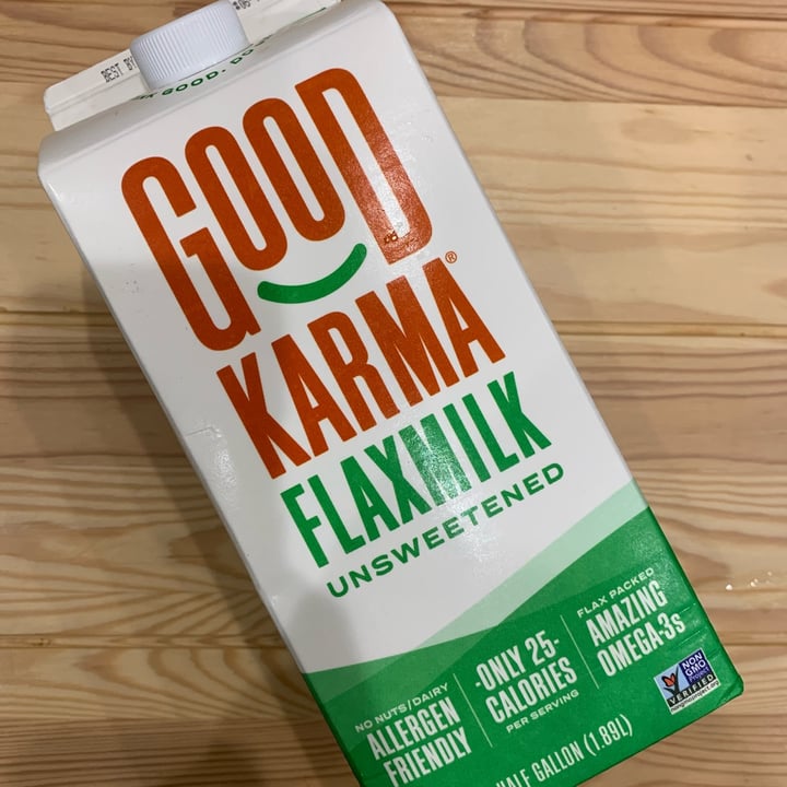 photo of Good Karma Flaxmilk Unsweetened shared by @lychee on  06 Oct 2021 - review