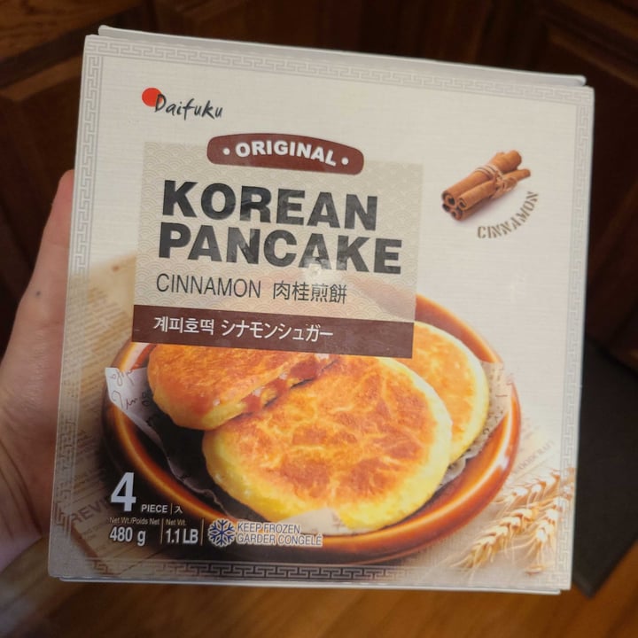 Daifuku Korean Pancake Cinnamon Review abillion