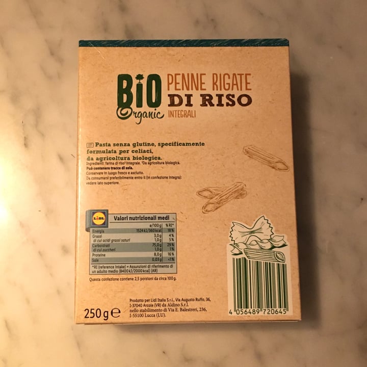 review photo of Combino penne rigate di riso integrali shared by @elivegggie on 03 Dec 2022 - review