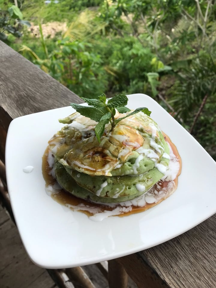 review photo of Vegan Soul Kitchen banana pancakes shared by @yolcsita on 07 Mar 2020 - review