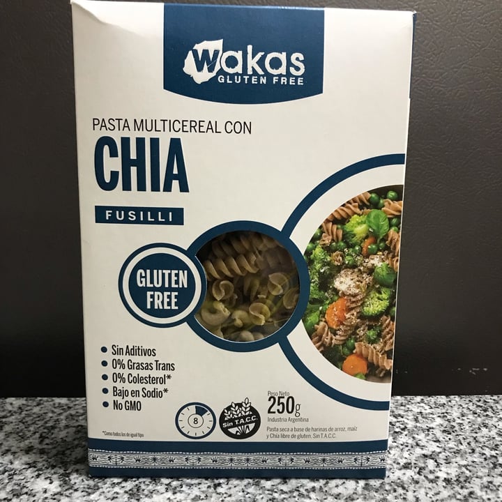 photo of Wakas Pasta Multicereal con Chia shared by @hipernova on  13 Dec 2021 - review