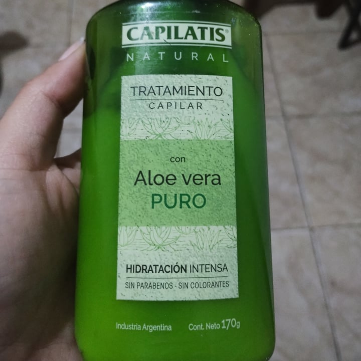 photo of Capilatis Tratamiento capilar con Aloe Vera Hidratación Intensa shared by @ornellaortiz on  27 Sep 2022 - review