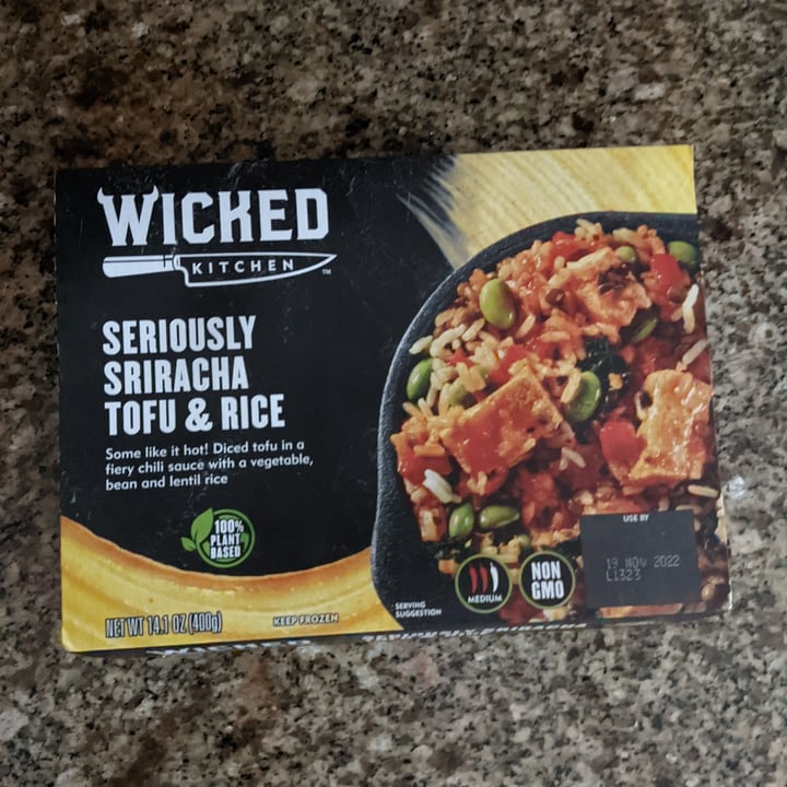 photo of Wicked Seriously Sriracha Tofu and Rice shared by @ghundley on  12 Oct 2022 - review
