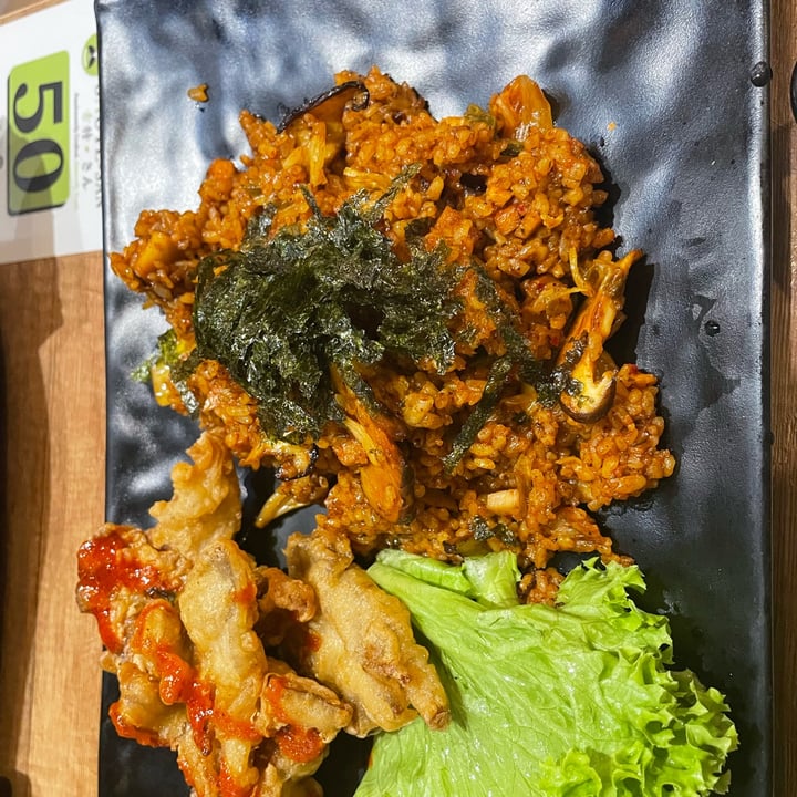 review photo of Saute-San N6 Set Teriyaki Lion Mane Assorted Shroom Rice Set with Crispy Abalone and Miso Soup. shared by @suwetaa on 31 Jul 2022 - review