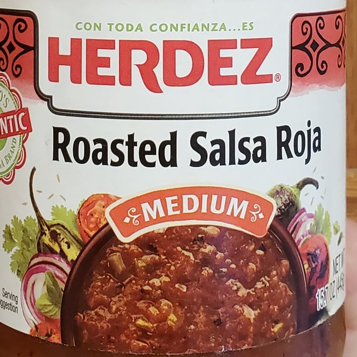 photo of Herdez Roasted Salsa Roja shared by @slickabrina on  18 Jun 2022 - review
