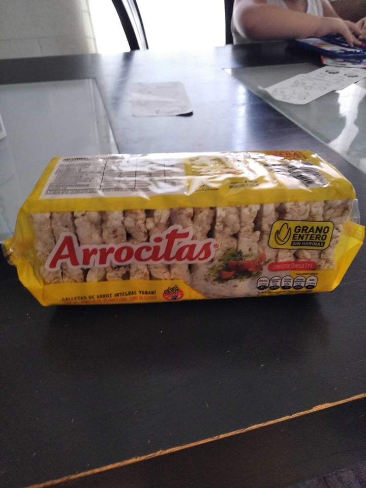 photo of Arrocitas Galletas de Arroz Integral Yamani con Sal, Semillas de Sesamo y Lino shared by @bie on  29 Dec 2019 - review