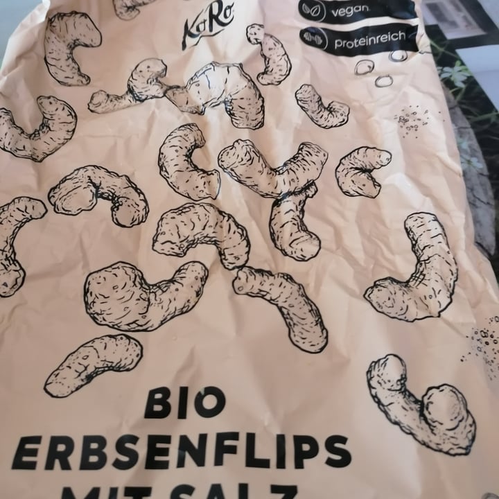 photo of Koro bio erbsenflips MIT Salz shared by @giovy on  20 Aug 2022 - review