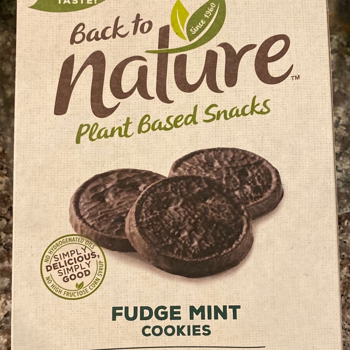 photo of Back to Nature Fudge Mint Cookies shared by @vpruitt on  22 Jul 2020 - review
