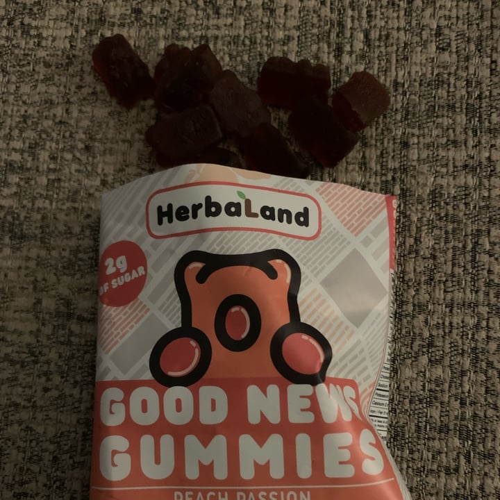 review photo of HerbaLand Good News Gummies Peach shared by @chachka on 10 Dec 2021 - review