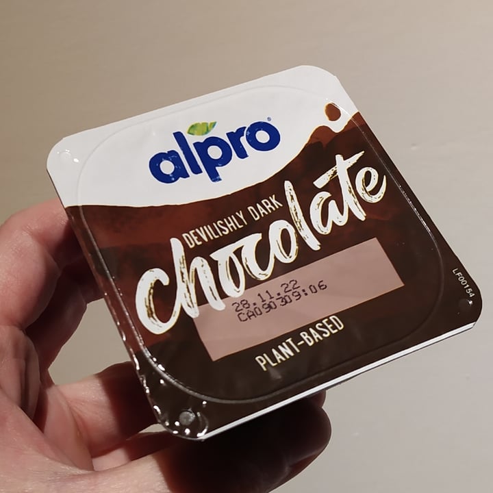 photo of Alpro Devilishly dark chocolate plant based dessert shared by @greyalice on  20 Jun 2022 - review