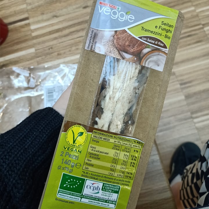 review photo of Despar Veggie Seitan e funghi trammezzini bio shared by @giuliadaylily on 08 Apr 2022 - review