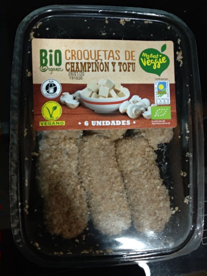 photo of My Best Veggie Croquetas de Champiñon y Tofu shared by @melodiaytiti on  28 Nov 2019 - review