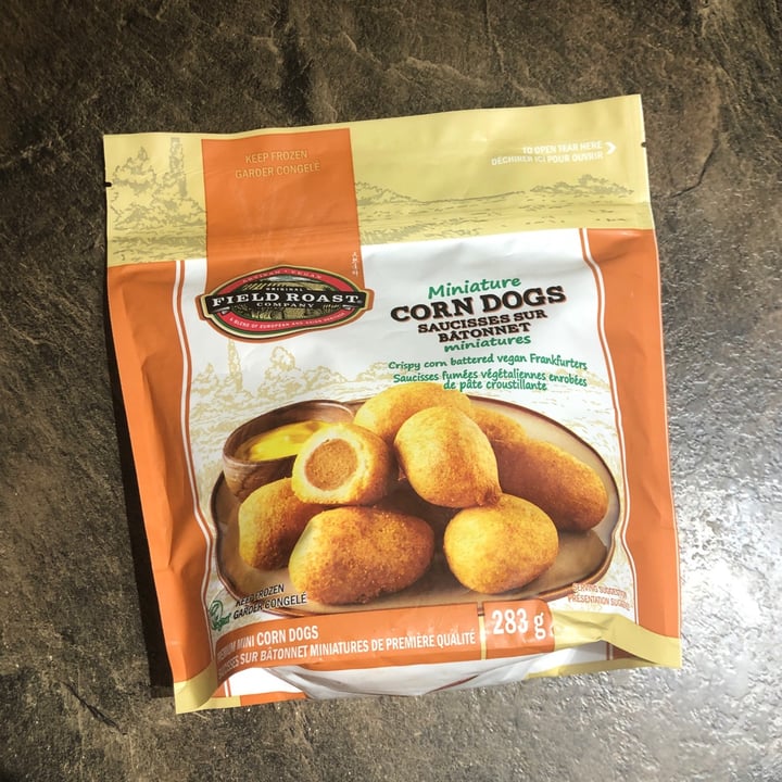 photo of Field Roast Mini Corn Dogs shared by @kadena11 on  12 Sep 2021 - review