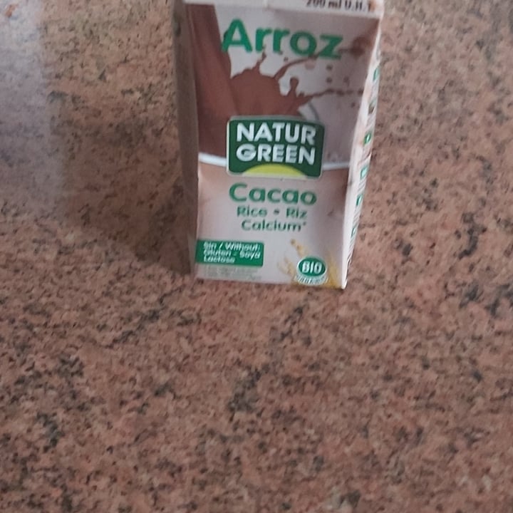 photo of NATUR GREEN Bebida de arroz y cacao shared by @kaaro on  17 Feb 2021 - review