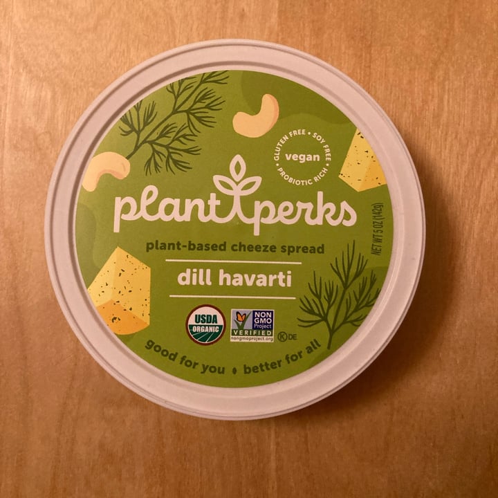 photo of Plant Perks Dill Havarti Cheese Spread shared by @daisy20 on  05 Jan 2022 - review