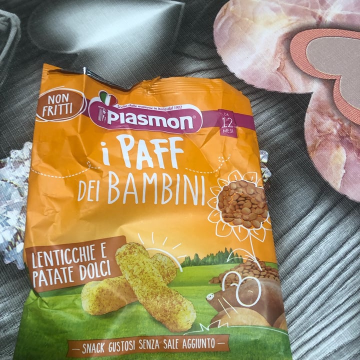 photo of Plasmon I Paff Dei Bambini - Lenticchie e Patate Dolci shared by @paolav87 on  03 Apr 2022 - review