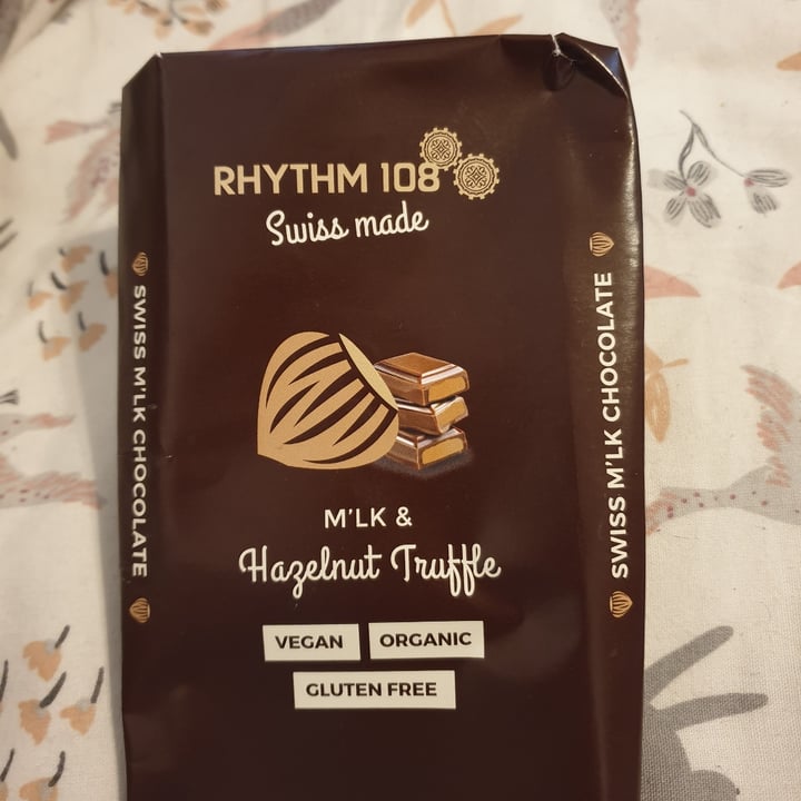 review photo of Rhythm 108 M’lk & hazlenut truffle Chocolate Bar shared by @accountinactive on 08 Jun 2020 - review